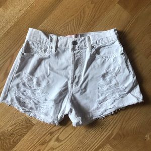 REVICE high waisted denim shorts